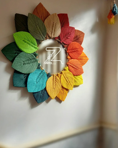 آینه برگ مینیمال